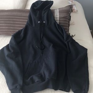 Large black Hanes hoodie